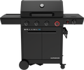 Braaimaxx Supreme LPGSA approved gas regulator by The Gas Boys, showing detailed pressure adjustment knobs and connection fittings.