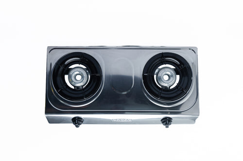 2 Plate Stove Without Hose & Regulator - The Gas Boys