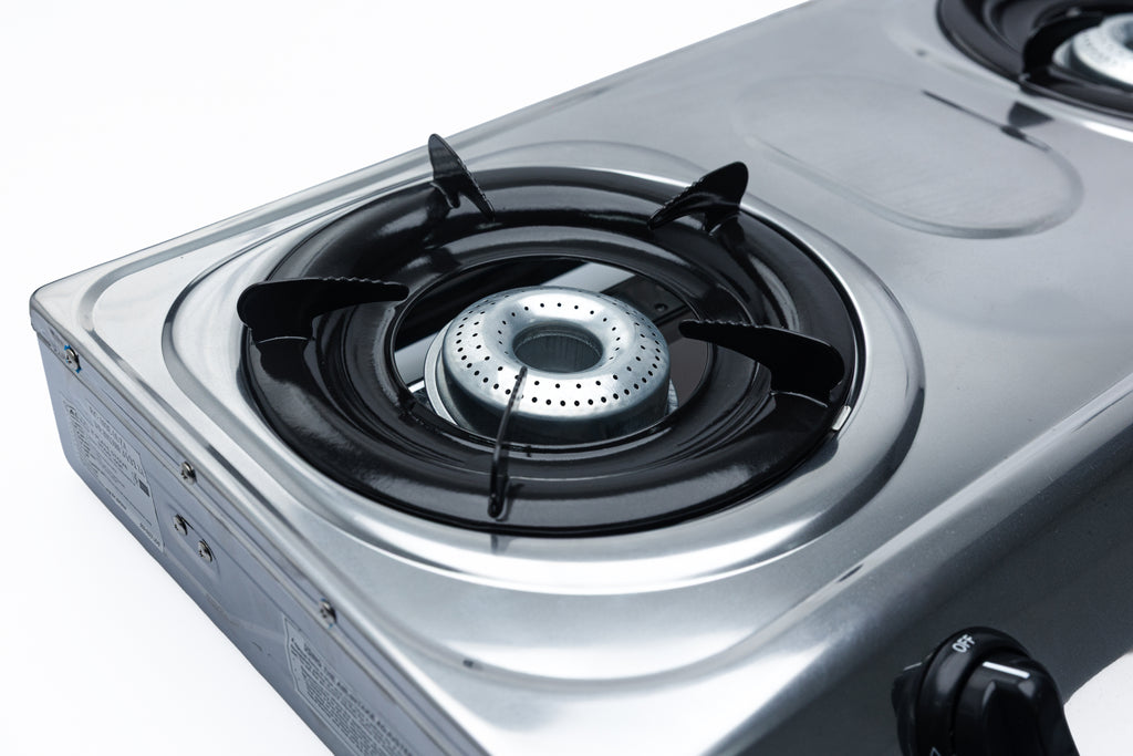 2 Plate Stove Without Hose & Regulator - The Gas Boys