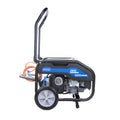 LPG generator 3200W by The Gas Boys, side view showing compact design and control panel, LPGSA approved.