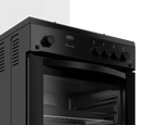 60cm Full Gas Freestanding Stove Black - The Gas Boys