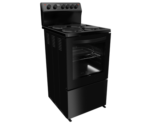 50cm 4 Plate Electric Stove Black RC - The Gas Boys