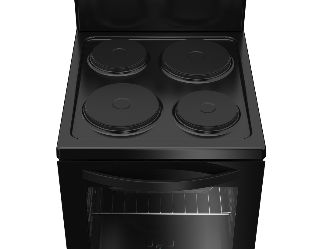 50cm 4 Plate Electric Stove Black RC - The Gas Boys