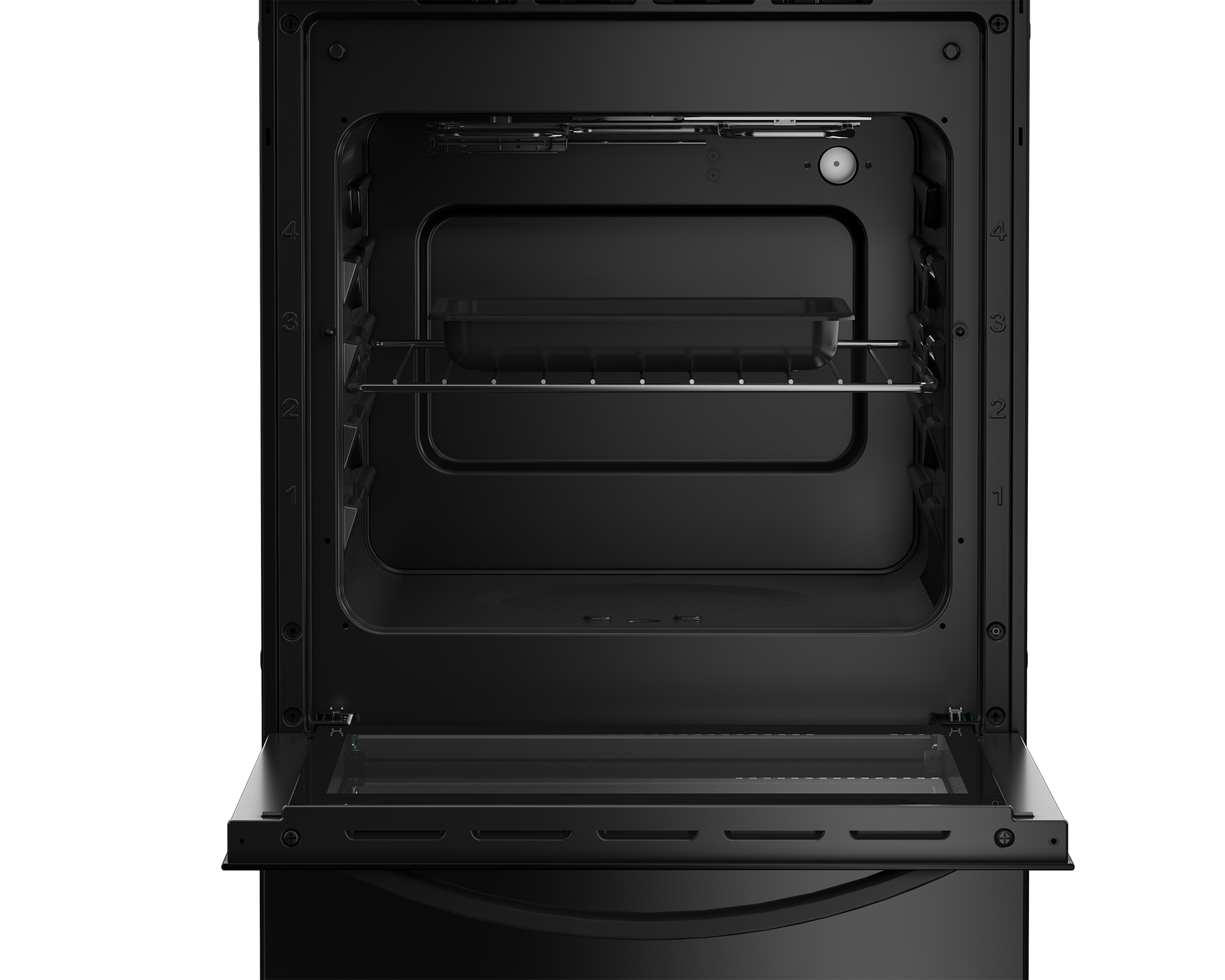 50cm 4 Plate Electric Stove Black RC - The Gas Boys