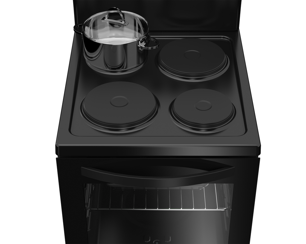 50cm 4 Plate Electric Stove Black RC - The Gas Boys