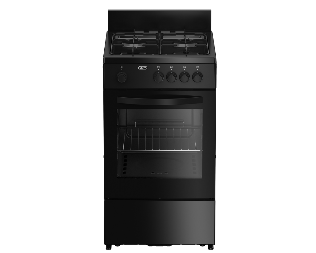 50cm Full Gas Stove Black FC - The Gas Boys