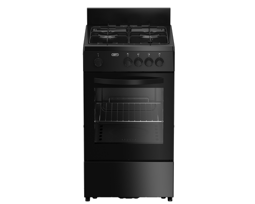 50cm Full Gas Stove Black FC - The Gas Boys