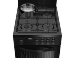 50cm Full Gas Stove Black FC - The Gas Boys
