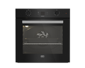 60cm Slimline Eye-Level ThermoFan+ Oven Black - The Gas Boys