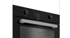 60cm Slimline Eye-Level ThermoFan+ Oven Black - The Gas Boys