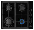 60cm Slimline Gas Hob Black - The Gas Boys
