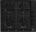 60cm Slimline Gas Hob Black - The Gas Boys