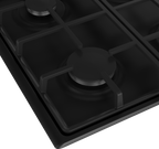 60cm Slimline Gas Hob Black - The Gas Boys
