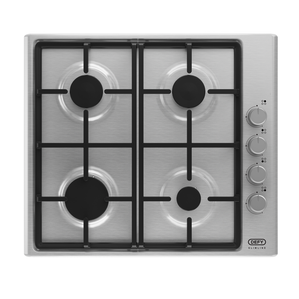 60cm Slimline Gas Hob Stainless Steel - The Gas Boys