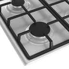 60cm Slimline Gas Hob Stainless Steel - The Gas Boys
