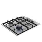 60cm Slimline Gas Hob Stainless Steel - The Gas Boys