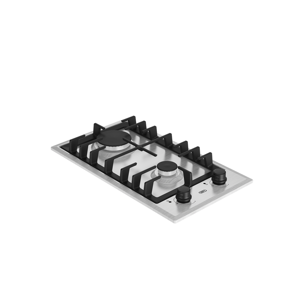 30cm Domino Gas Hob Stainless Steel - The Gas Boys