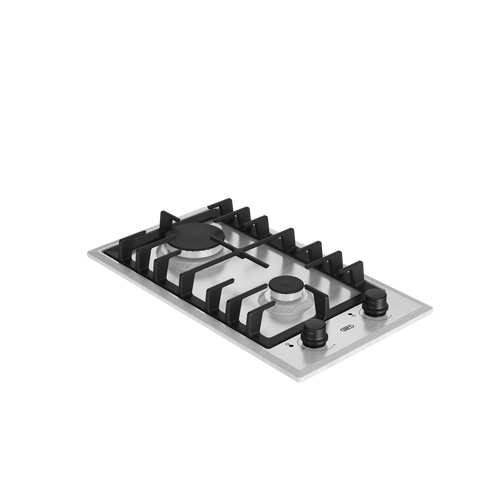 30cm Domino Gas Hob Stainless Steel - The Gas Boys