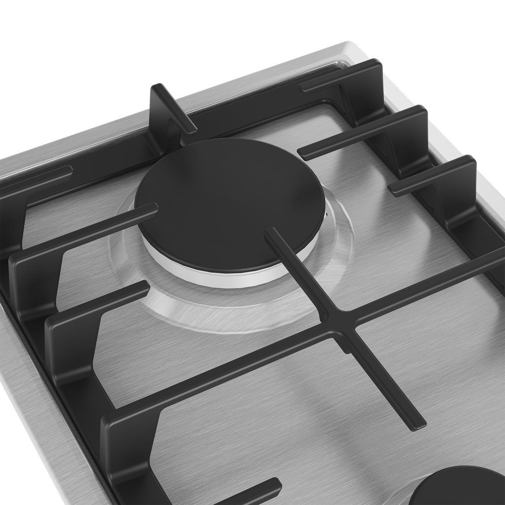 30cm Domino Gas Hob Stainless Steel - The Gas Boys