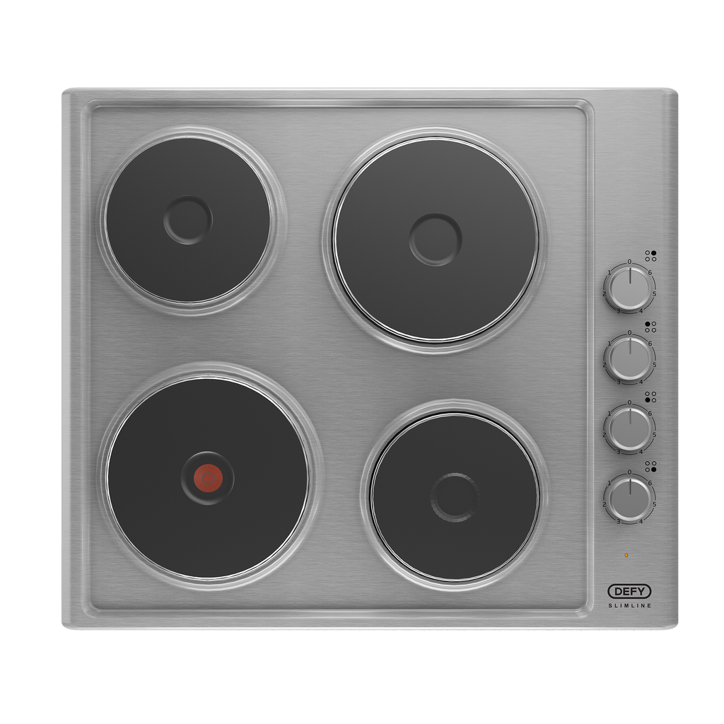 60cm Slimline Solid Hob Stainless steel CP - The Gas Boys