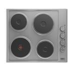 60cm Slimline Solid Hob Stainless steel CP - The Gas Boys