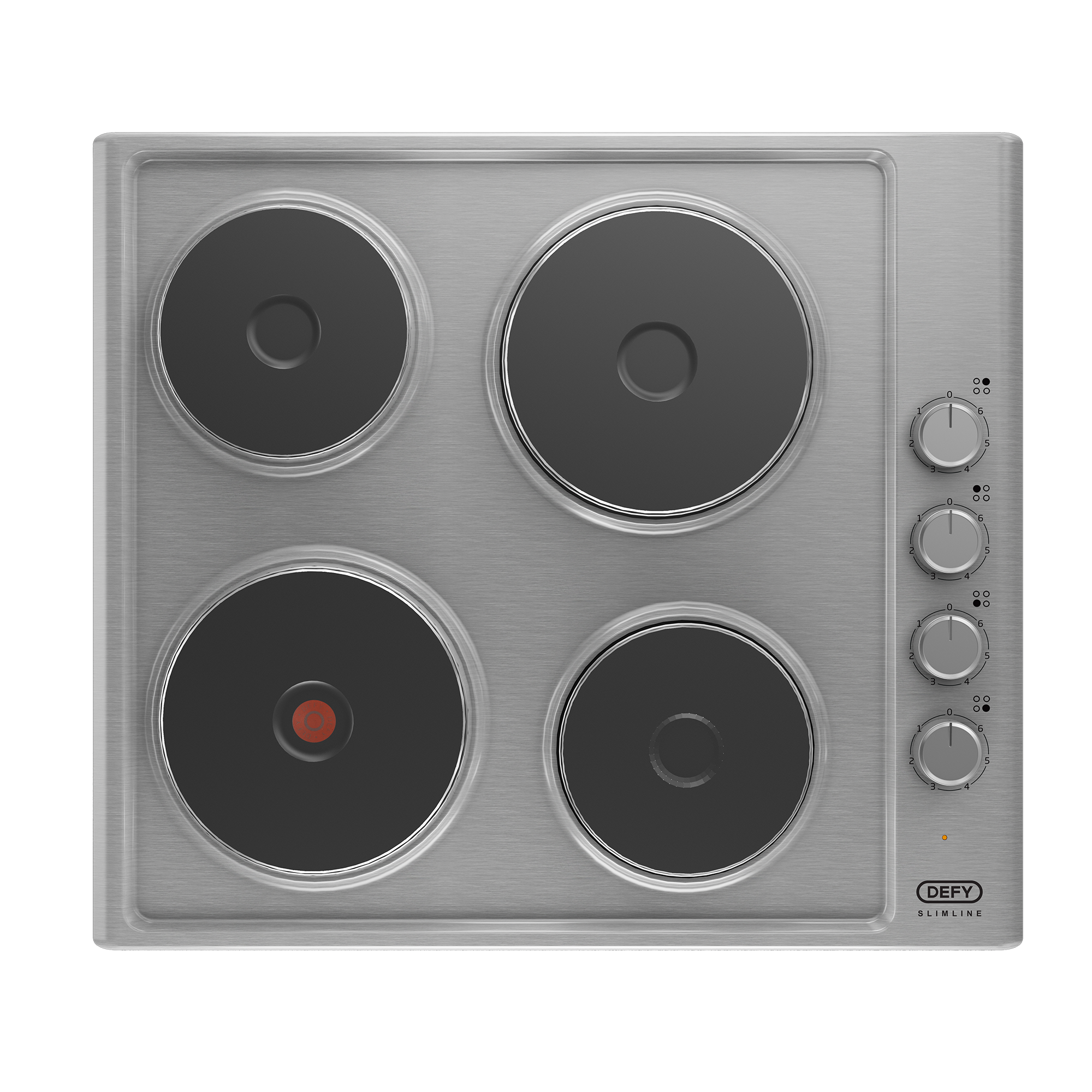 60cm Slimline Solid Hob Stainless steel CP - The Gas Boys