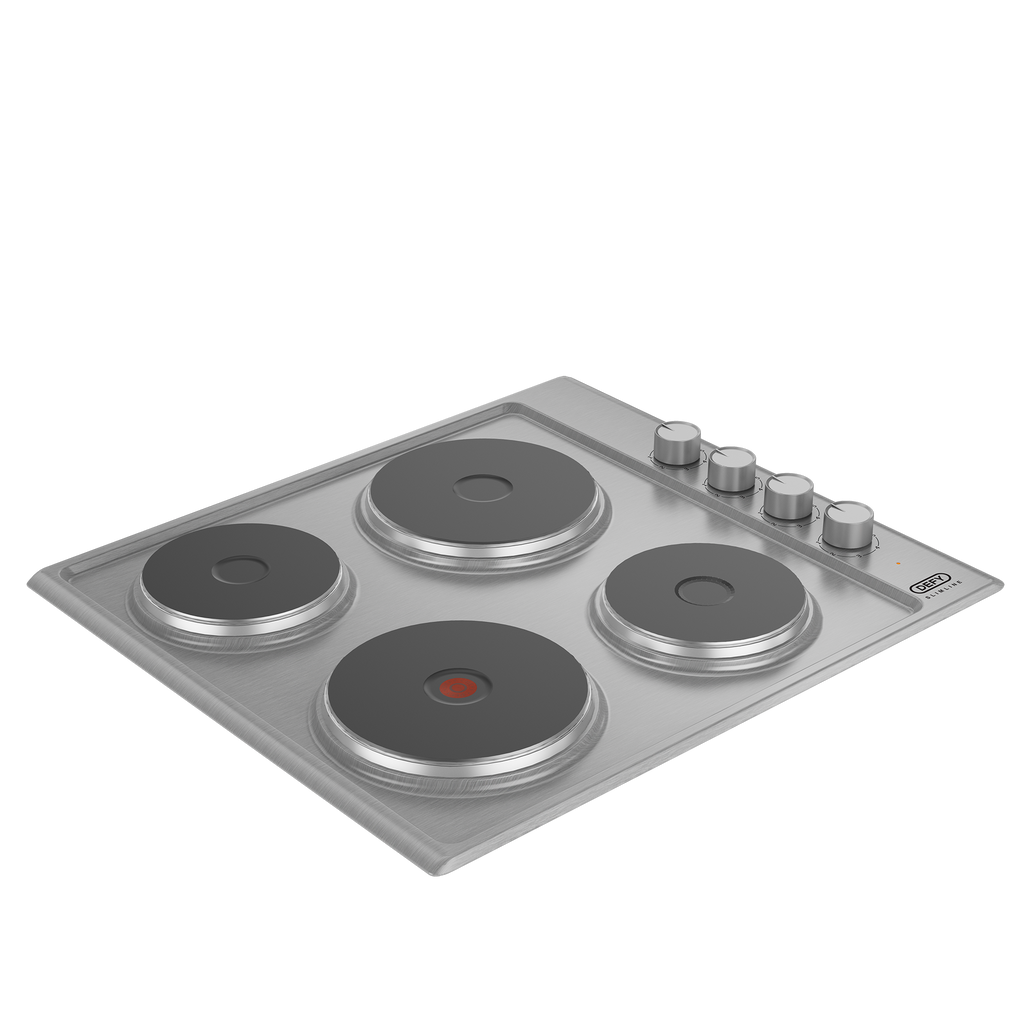 60cm Slimline Solid Hob Stainless steel CP - The Gas Boys