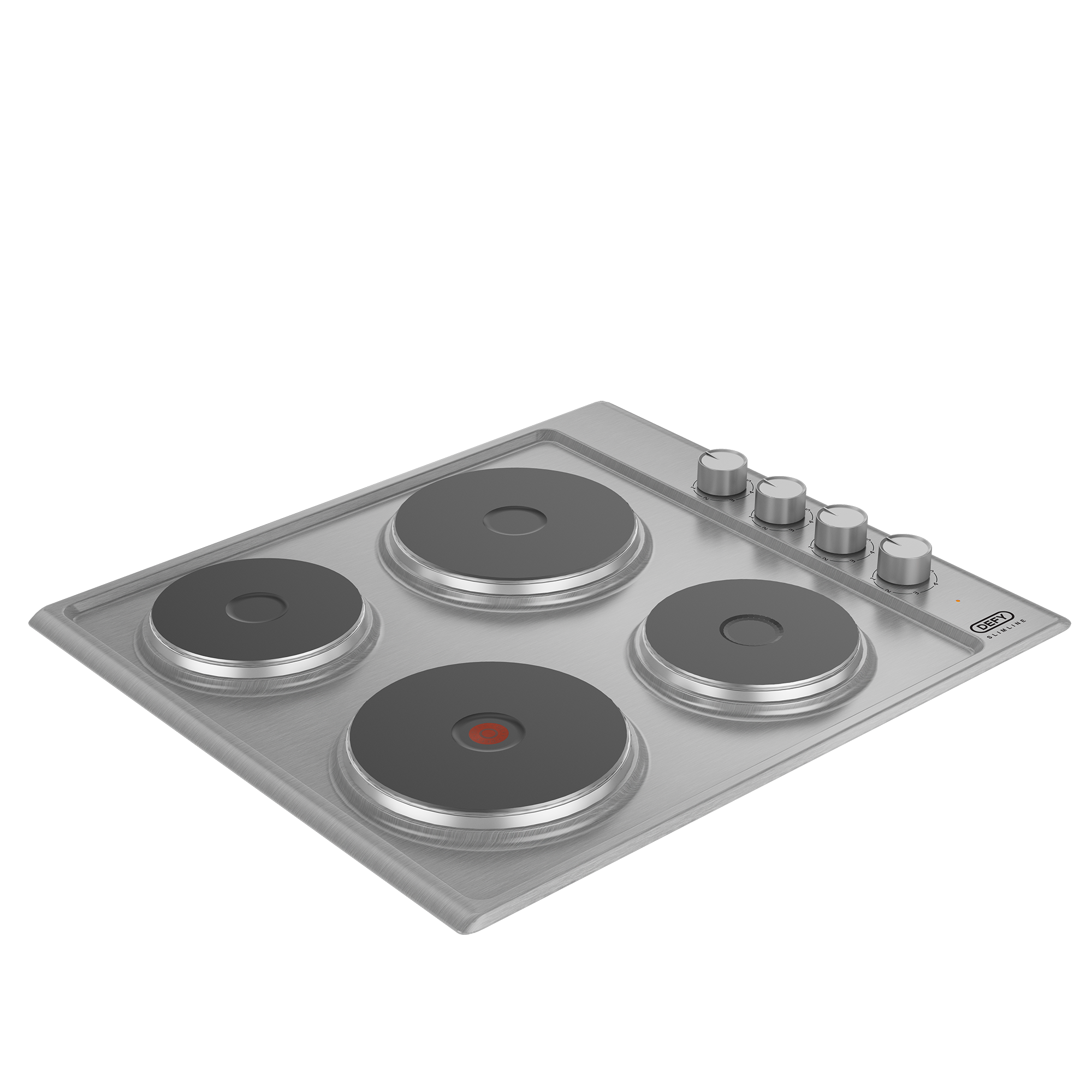 60cm Slimline Solid Hob Stainless steel CP - The Gas Boys