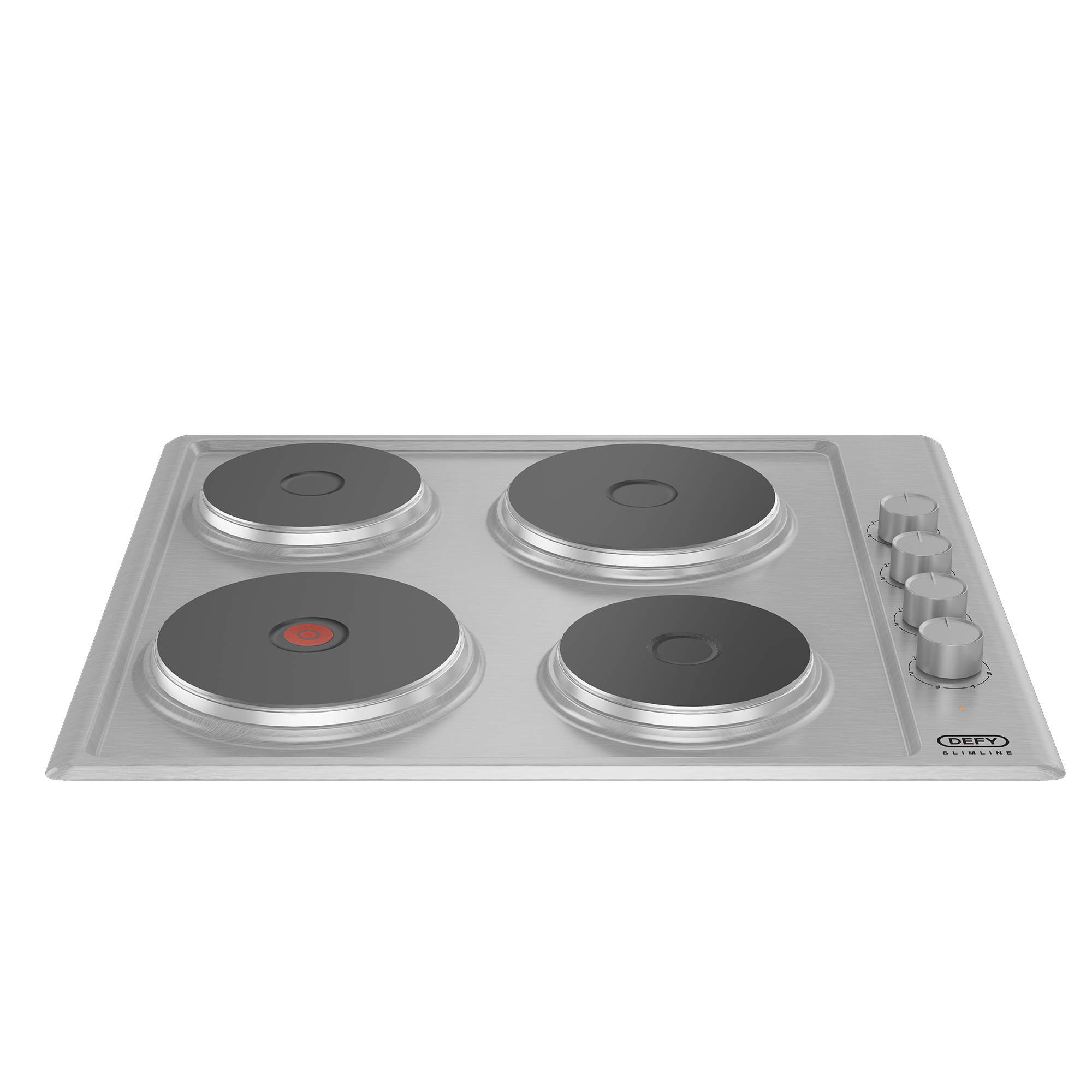 60cm Slimline Solid Hob Stainless steel CP - The Gas Boys