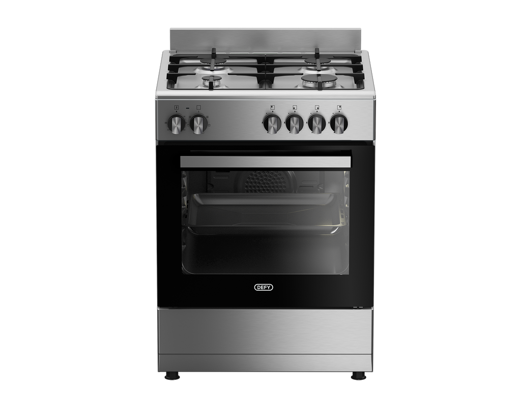 60cm New York Gas Electric Range Cooker FA Inox - The Gas Boys