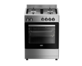 60cm New York Gas Electric Range Cooker FA Inox - The Gas Boys