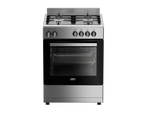 60cm New York Gas Electric Range Cooker FA Inox - The Gas Boys