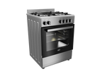 60cm New York Gas Electric Range Cooker FA Inox - The Gas Boys