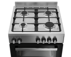 60cm New York Gas Electric Range Cooker FA Inox - The Gas Boys