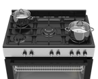 90cm New York Gas Electric Range Cooker ThermoFan+ Black - The Gas Boys