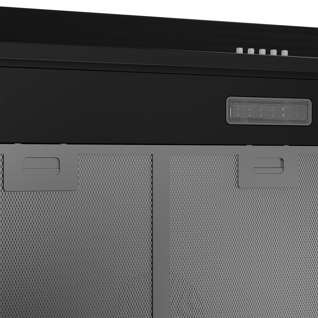 90cm Standard Hood Black - The Gas Boys