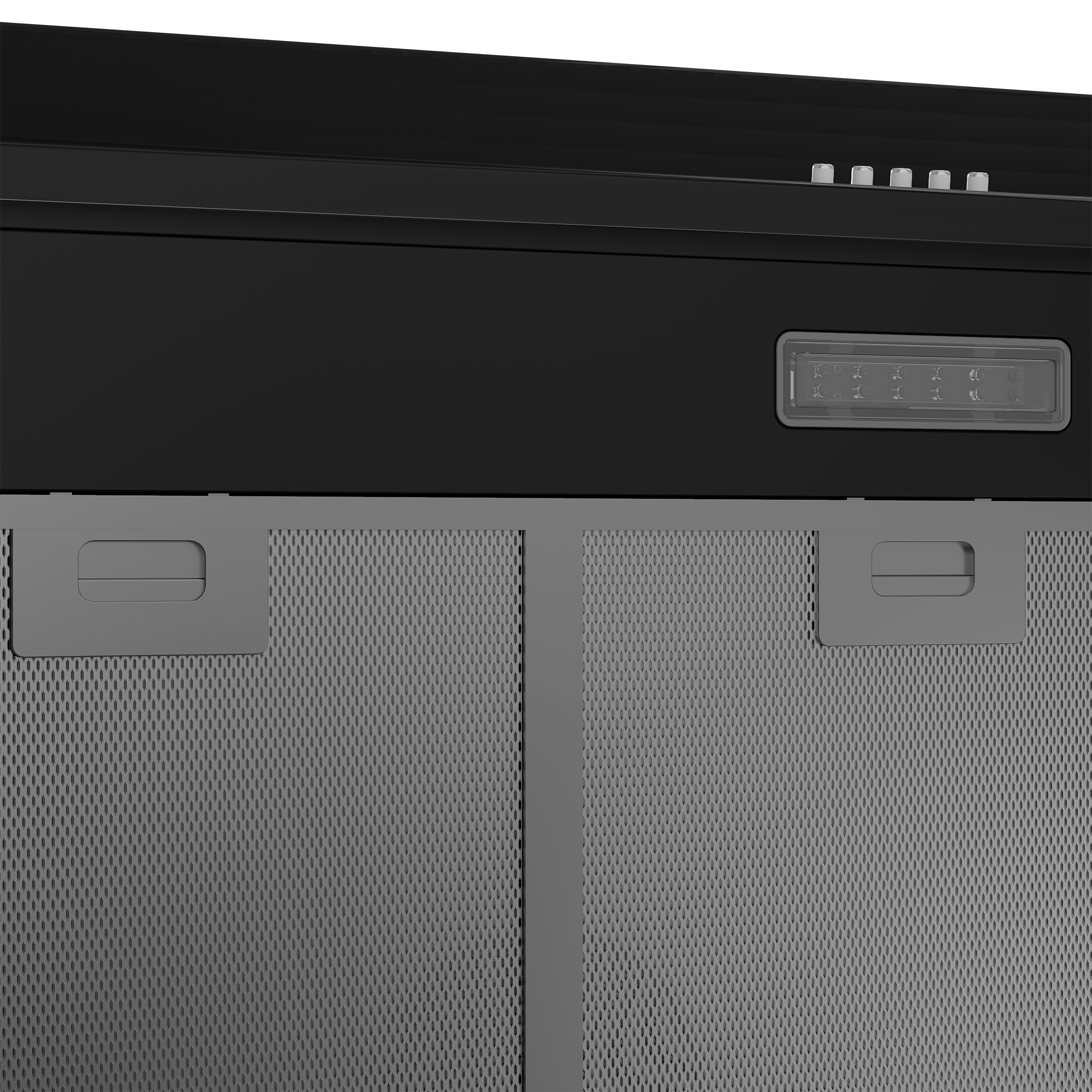 90cm Standard Hood Black - The Gas Boys
