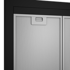 90cm Chimney Hood Black - The Gas Boys