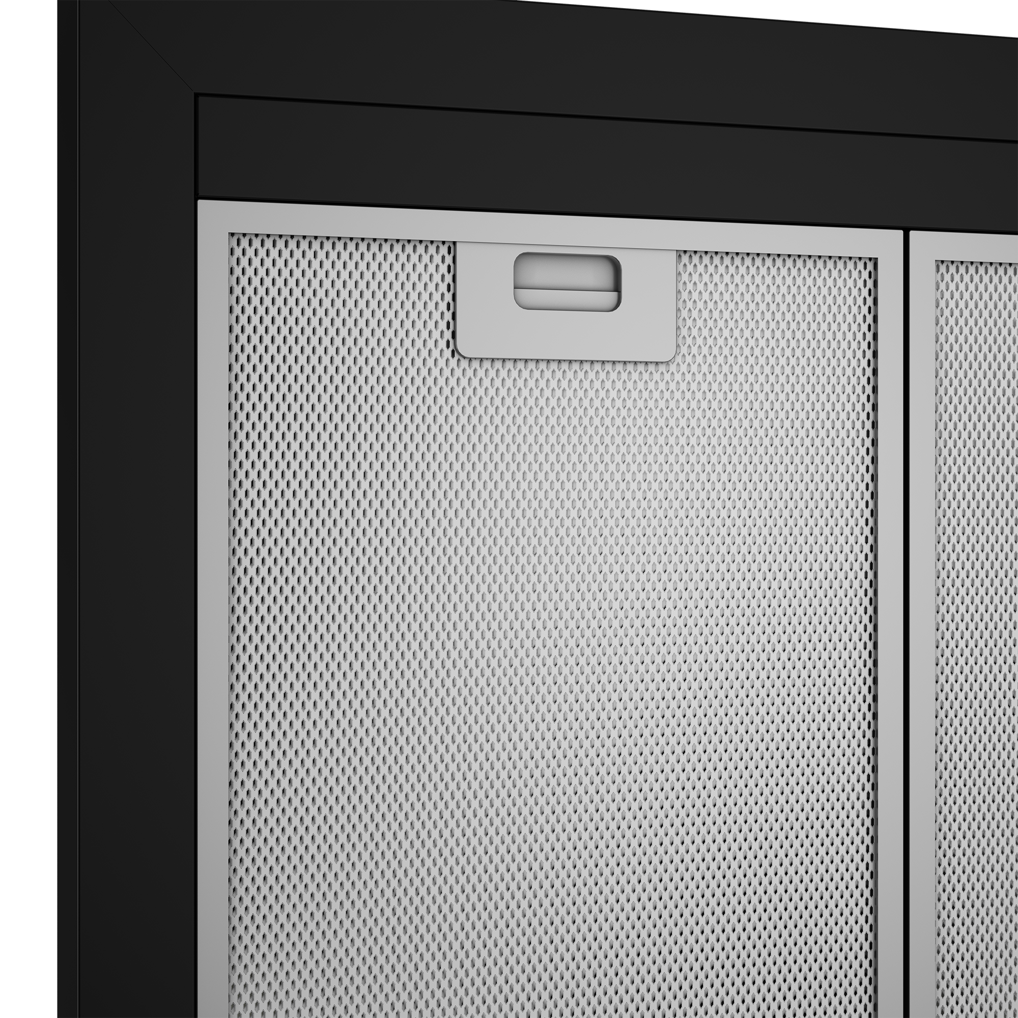90cm Chimney Hood Black - The Gas Boys