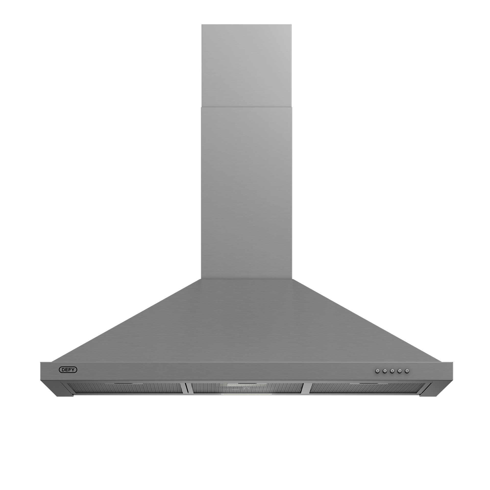 90cm Chimney Hood Inox - The Gas Boys