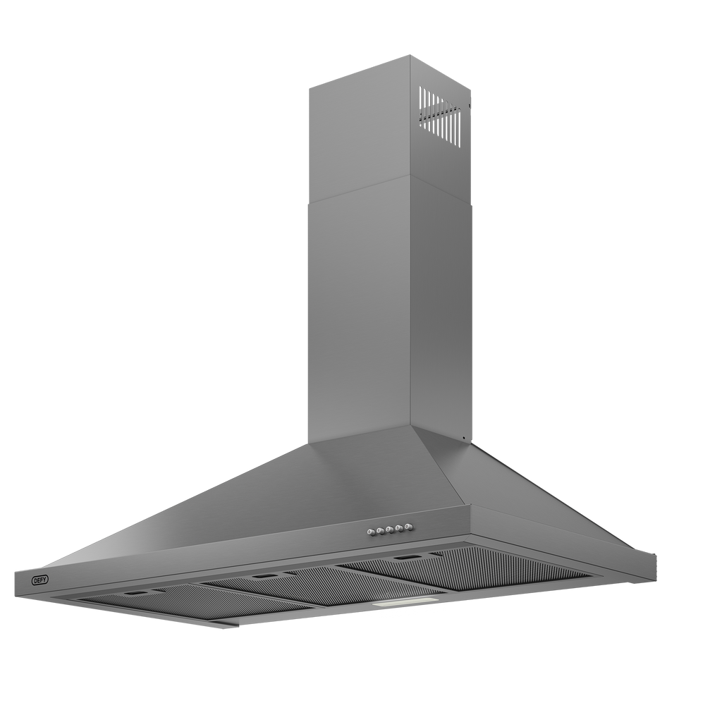 90cm Chimney Hood Inox - The Gas Boys