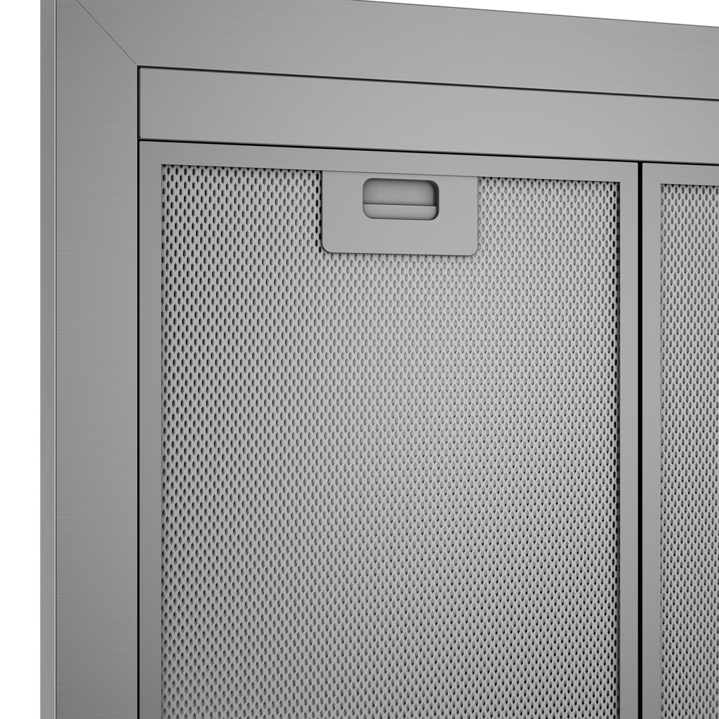 90cm Chimney Hood Inox - The Gas Boys