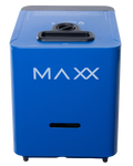 Portable Gas Water Heater by The Gas Boys with front view, LPGSA approved, compact design for on-the-go hot water solutions.