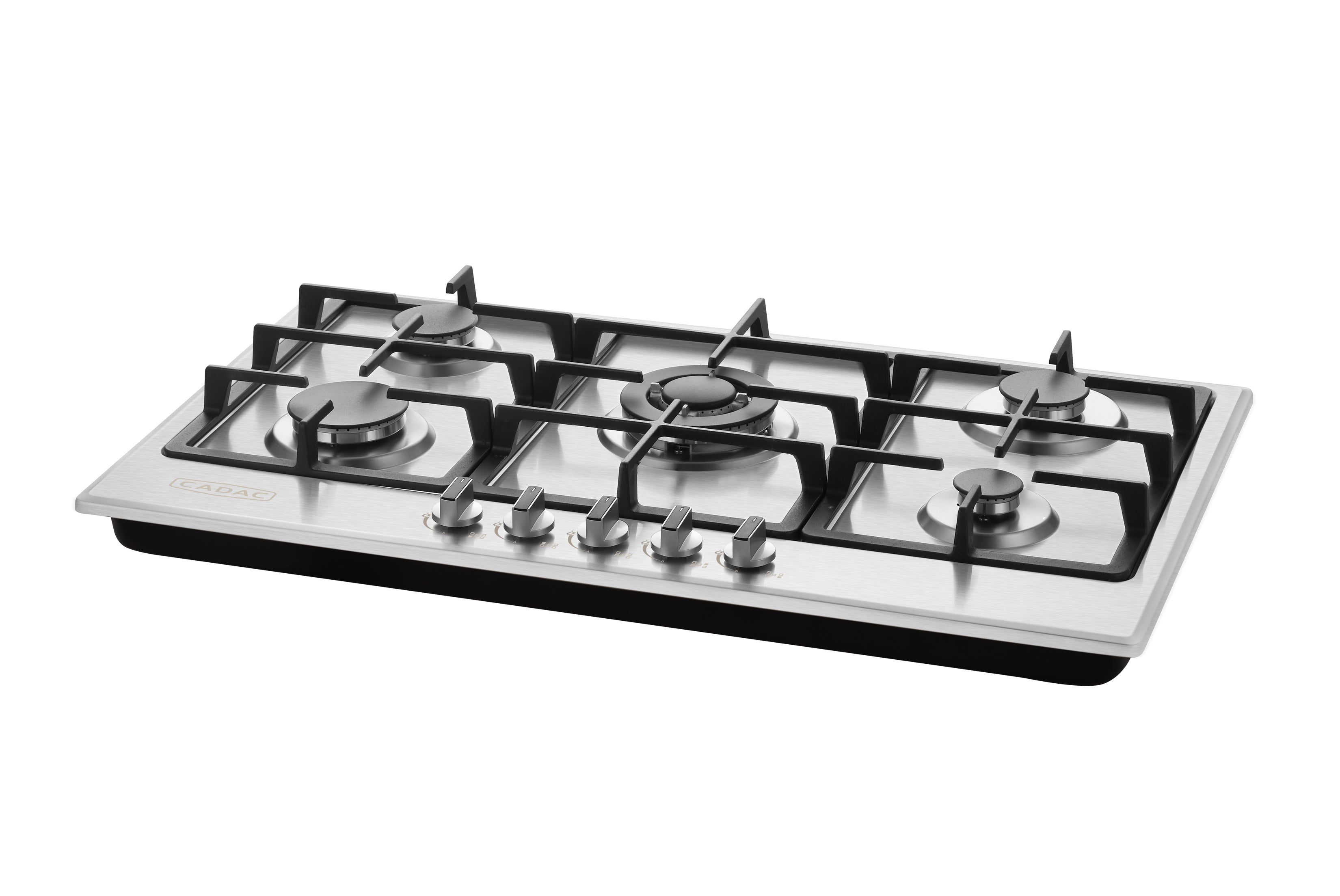5 Burner Gas Hob With Front Knobs - The Gas Boys