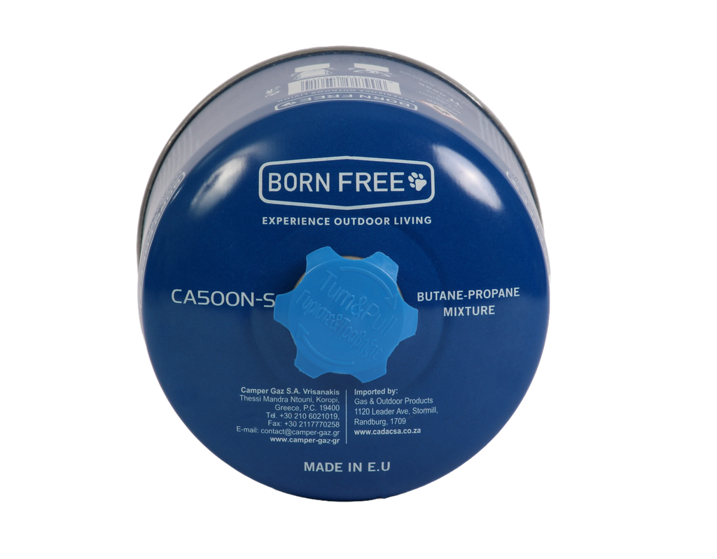 500g Resealable Gas Cartridge - The Gas Boys
