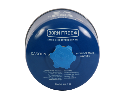 500g Resealable Gas Cartridge - The Gas Boys