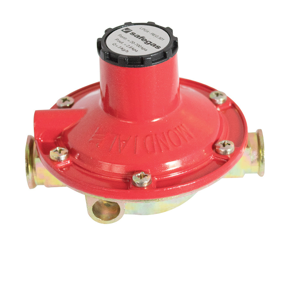 Safegas Inline Regulator Low Pressure-CEN009 - The Gas Boys
