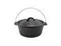 Cast Iron Potjie No 10 Flat - The Gas Boys
