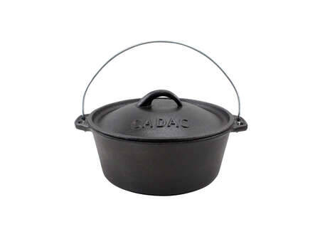 Cast Iron Potjie No 10 Flat - The Gas Boys