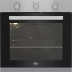 60cm Slimline Eye-Level Fan Assisted Oven Inox Imitate - The Gas Boys